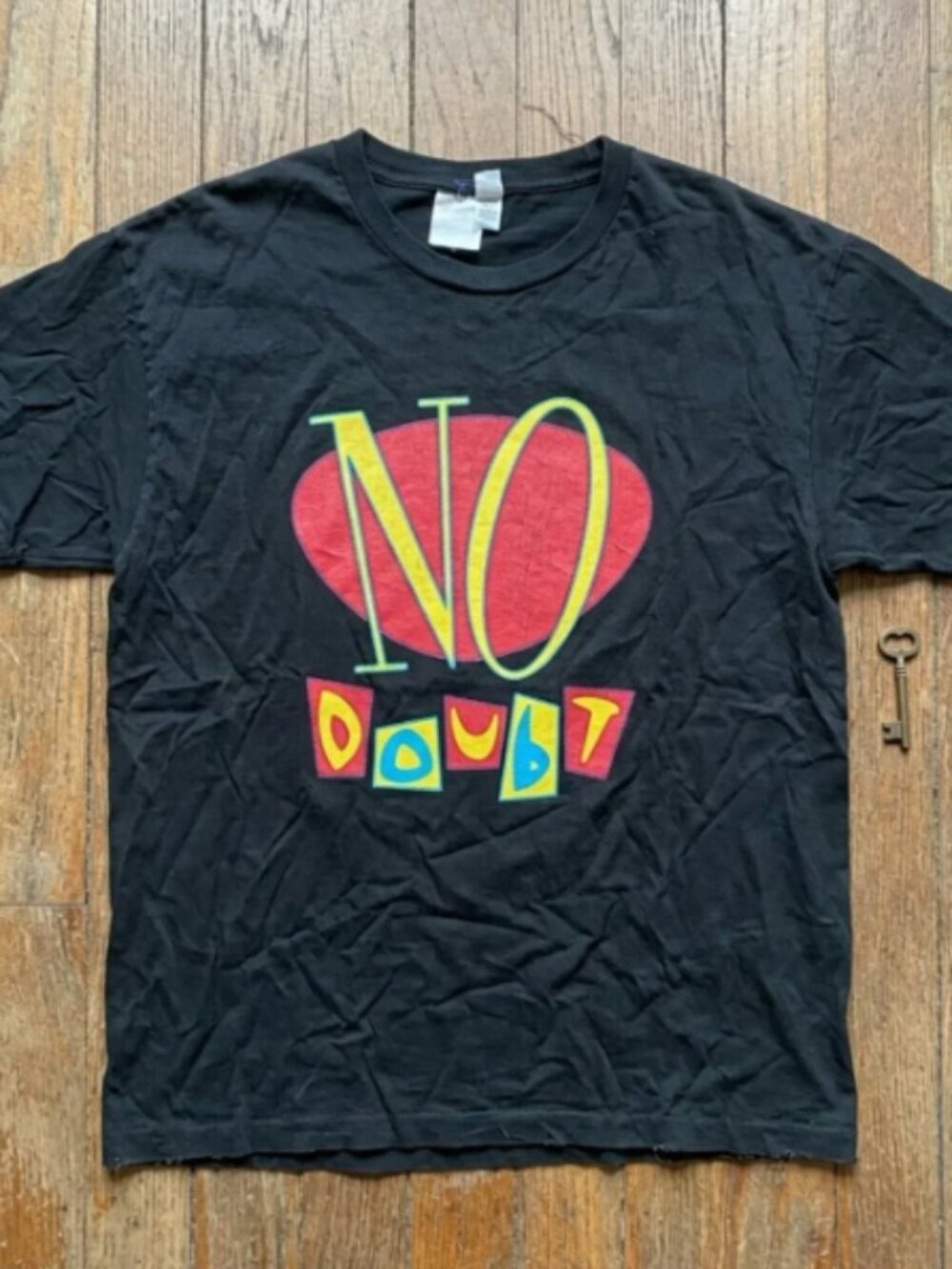 Vintage No Doubt Logo Shirt Gwen Stefani Band Tee 90s Ska Punk Y2K